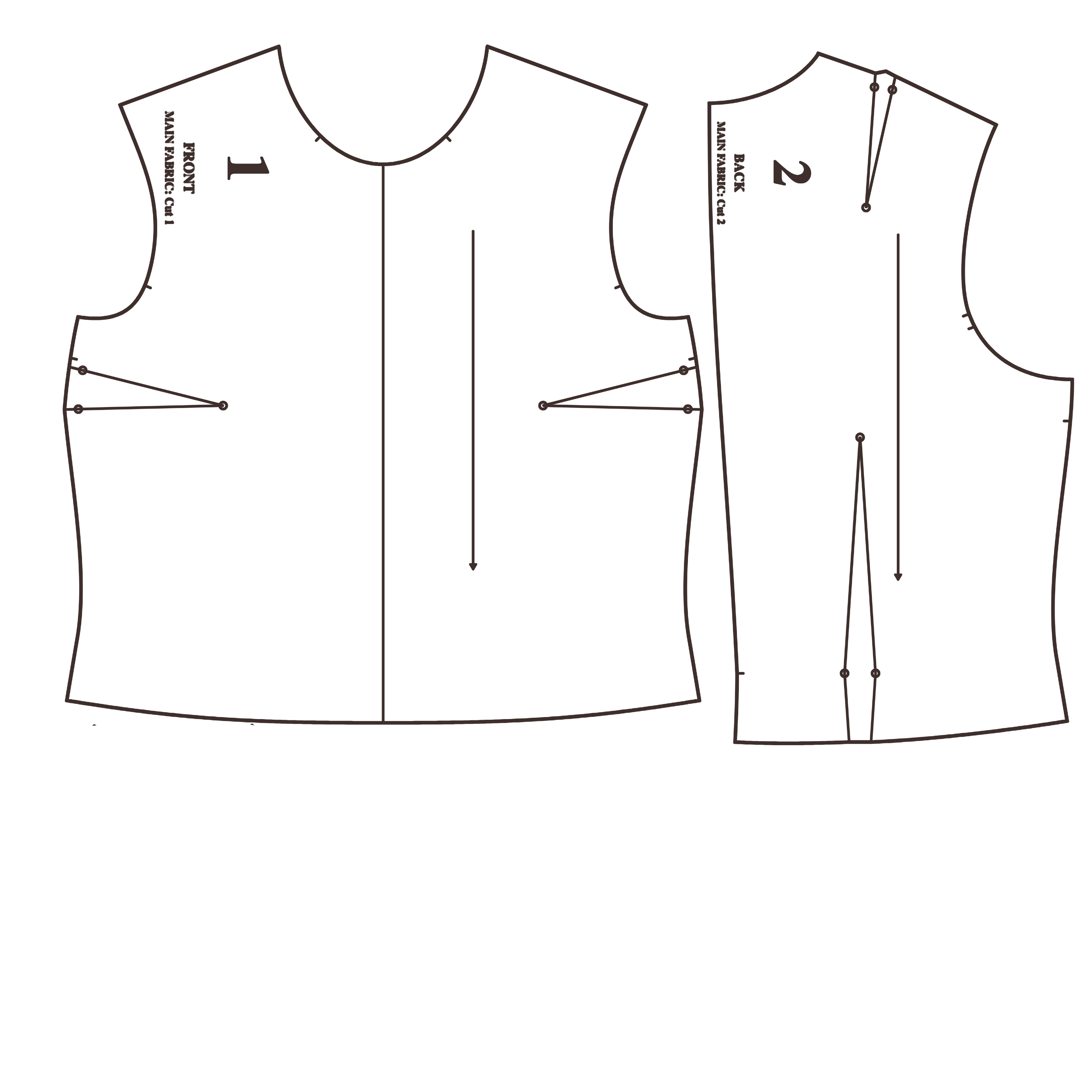 Skirt Front Pattern